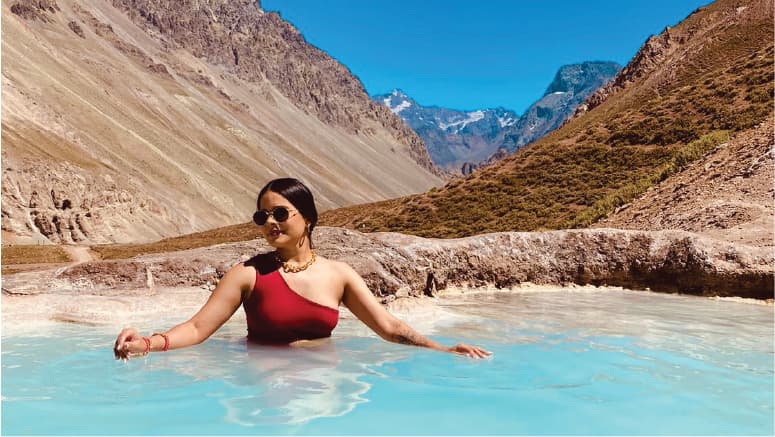 Termas + Embalse · Cajón del Maipo